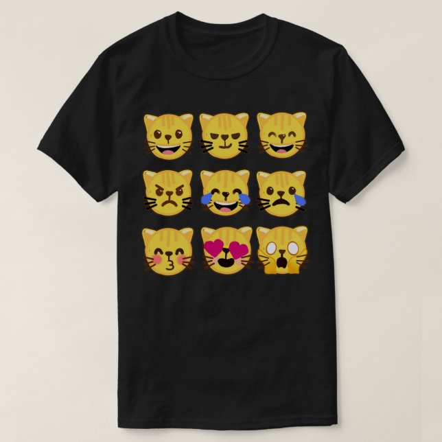 T-shirt Humeurs de chats (Design devant)