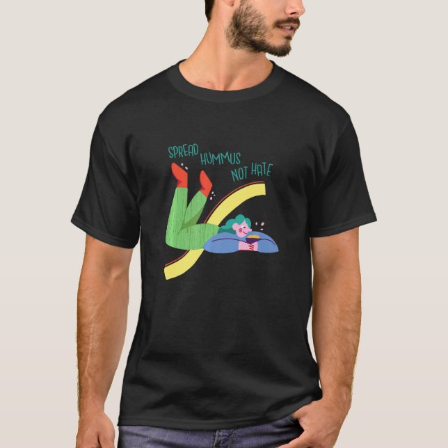 T-shirt Humme végétal amusant (Devant)
