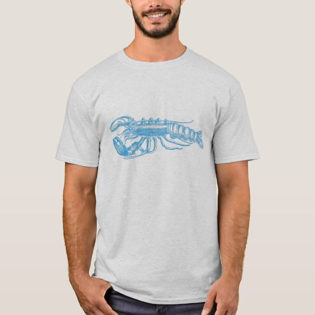 T-shirt Hummer série bleu ciel (Devant)