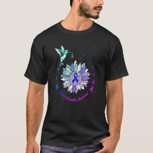 T-shirt Humminer Tournesol Ruban Prévention Suicide Aw