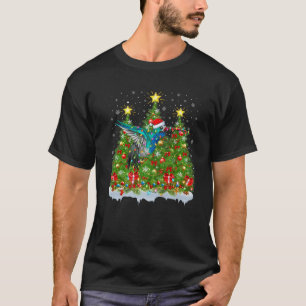 T-shirt Hummingbird Xmas Lights Père Noël Hummingbird Chri