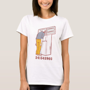 T-shirt humoristique du congélateur 241543903