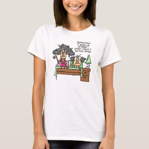 T-shirt Humoristique, laissez grumeux dormir