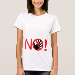 T-shirt Humoristique "ne me touchez pas" la chemise de