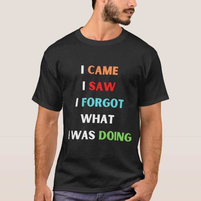 T-shirt humoristique ou relatif (Devant)