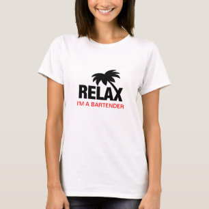 T-shirt humoristique pour des barmans avec