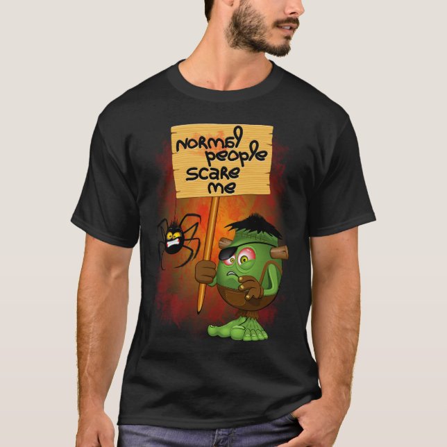 T-shirt Humorous Frankenstein (Devant)