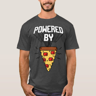 T-shirt Humour Alimentaire Branché Par Pizza Piel 33535684