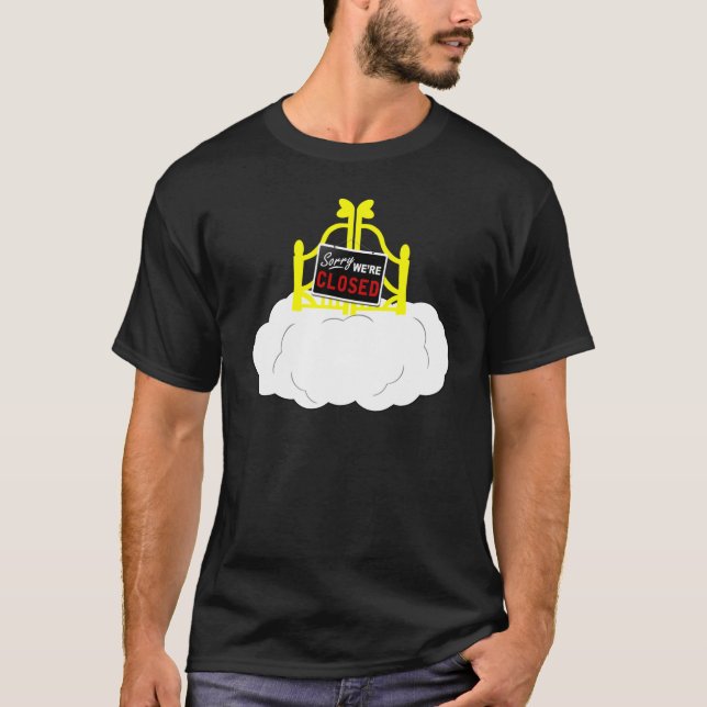 T-shirt Humour athée (Devant)