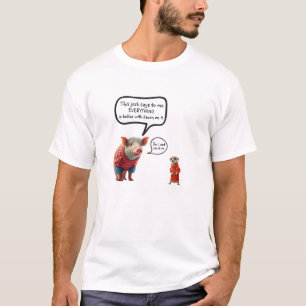 T-shirt Humour Bacon