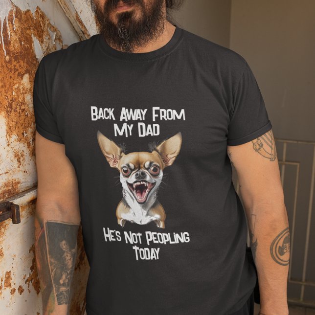 T-shirt Humour Chihuahua Chien Funny Growling (Créateur téléchargé)