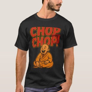 T-shirt Humour de boxe Arts martiaux Chop Chop Cartoon Prê