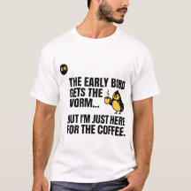 Humour de café pour l'oiseau matinal