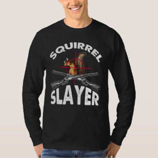 T-shirt Humour de chasse à l'écureuil