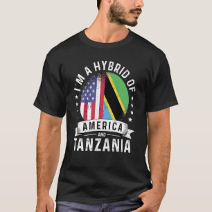 T-shirt Humour de drapeau cultivé par un patriote tanzanie