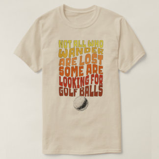 T-shirt Humour de golf