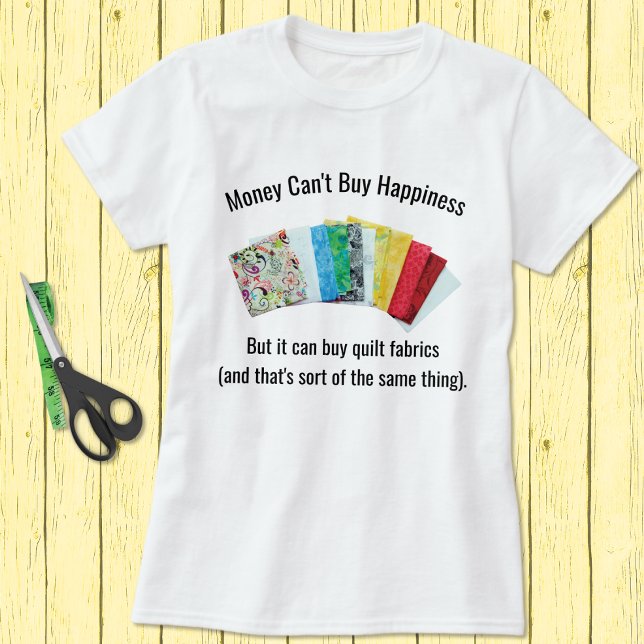 T-shirt Humour de Happy Quilter (Créateur téléchargé)