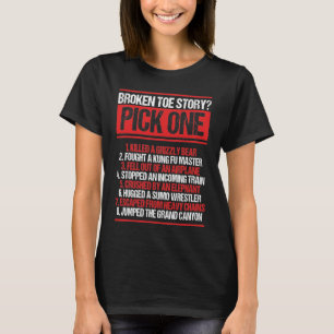 T-shirt Humour de jeton cassé s'améliorer bientôt Broke