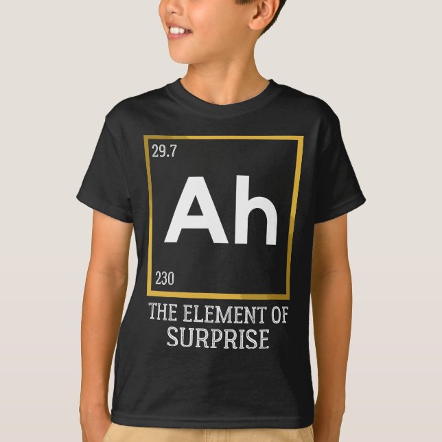 T-shirt Humour de la chimie (Devant)