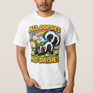 T-shirt Humour de mouffette mignon Drôle Tout Oups Pas d
