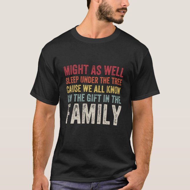 T-shirt Humour de Noël Favori personne drôle Noël pour (Devant)