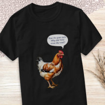 Humour de poulet amusant légende excentrique ferme
