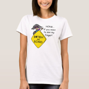 T-shirt Humour de rage de route
