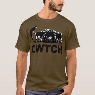 T-shirt Humour de rugby gallois Cwtch