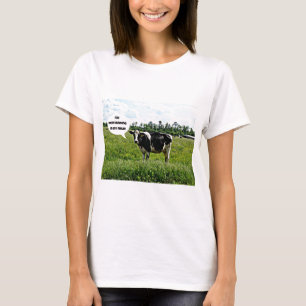 T-shirt Humour de vache