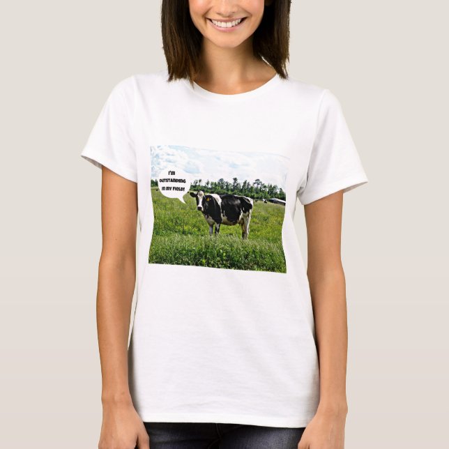 T-shirt Humour de vache (Devant)