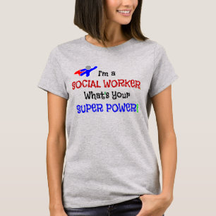 T-shirt Humour des travailleurs sociaux