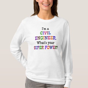 T-shirt Humour du génie civil