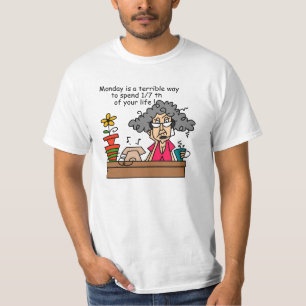 T-shirt Humour du lundi