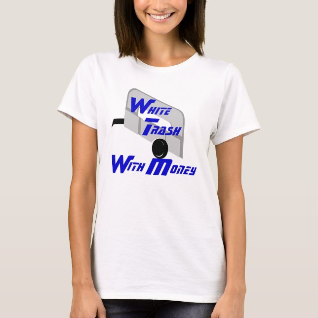 T-shirt Humour en aluminium de campeur de camping de (Devant)