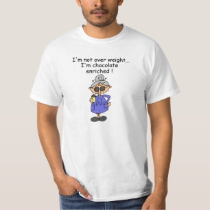 T-shirt Humour enrichi par chocolat