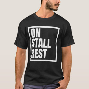 T-shirt Humour équestre sur l'amant de cheval au repos en 