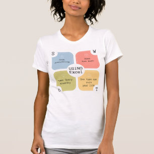 T-shirt Humour Excel Assistant Pour Excel Feuille de c