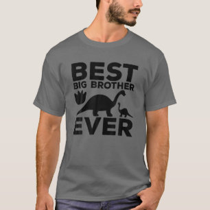 T-shirt Humour frère Dinosaur Trex Meilleur grand frère ja
