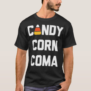 T-shirt Humour Halloween à la mode Candy Corn Coma483