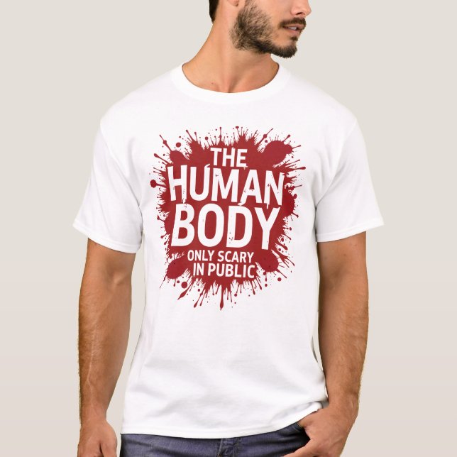 T-shirt Humour humain (Devant)