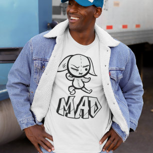 T-shirt Humour lapin Mad