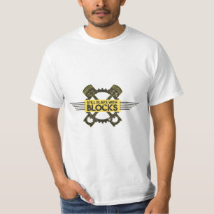 T-shirt Humour mécanique du moteur amusant pour la réparat