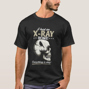 T-shirt Humour noir X-Ray et style Macabre