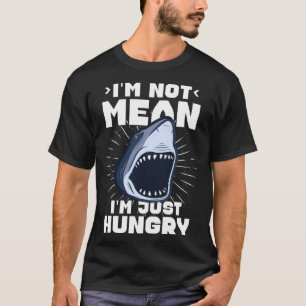 T-shirt Humour requin Océan marin Je ne suis pas moyen Je 