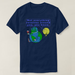 T-shirt Humour snob d'espace extra-atmosphérique