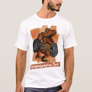 T-Shirt Humour T-Rex pour Amoureux de Gym - 'Tyran
