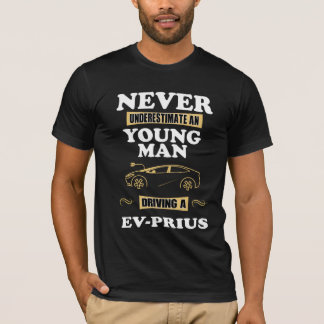 T-Shirt Humour Voiture EV - PRIUS