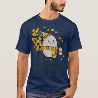 T-shirt Humpty A Eu Une Grande Chute Drôle Automne Distort
