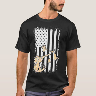 T-shirt Huning a woman cannot watercolor