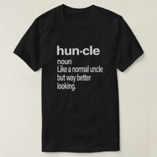 T-shirt Hunkle Definition drôle cool Uncle Don